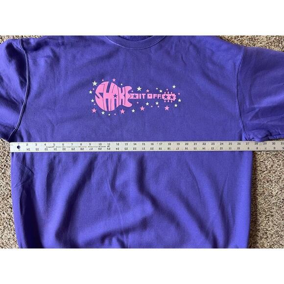 Taylor Swift-Shake It Off Sweatshirt, Fleece, 2XL, Purple, Warm, NWT - Picture 7 of 10